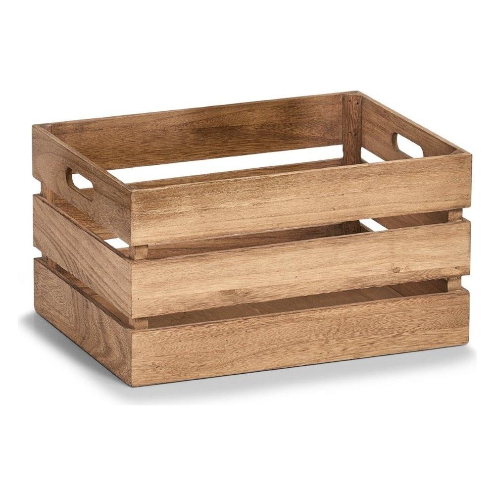 Scatola Portaoggetti Vintage, In Legno, 39 X 29 X 21 Cm, - Foto 2