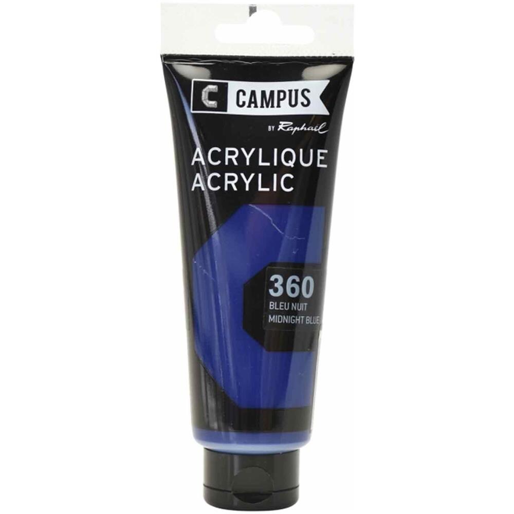 Pittura Acrilica 100 Ml - Blu Notte N°360 - Foto 1