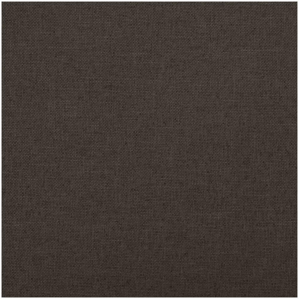 Cassapanca Pieghevole Marrone Scuro 76x38x38 Cm In Simil Lino - Foto 3