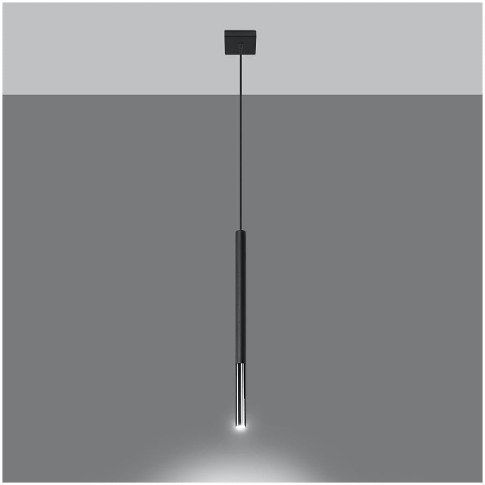 Lampada A Sospensione Mozaica 1 Cromato 1100x80x80 Mm Acciaio - Foto 14