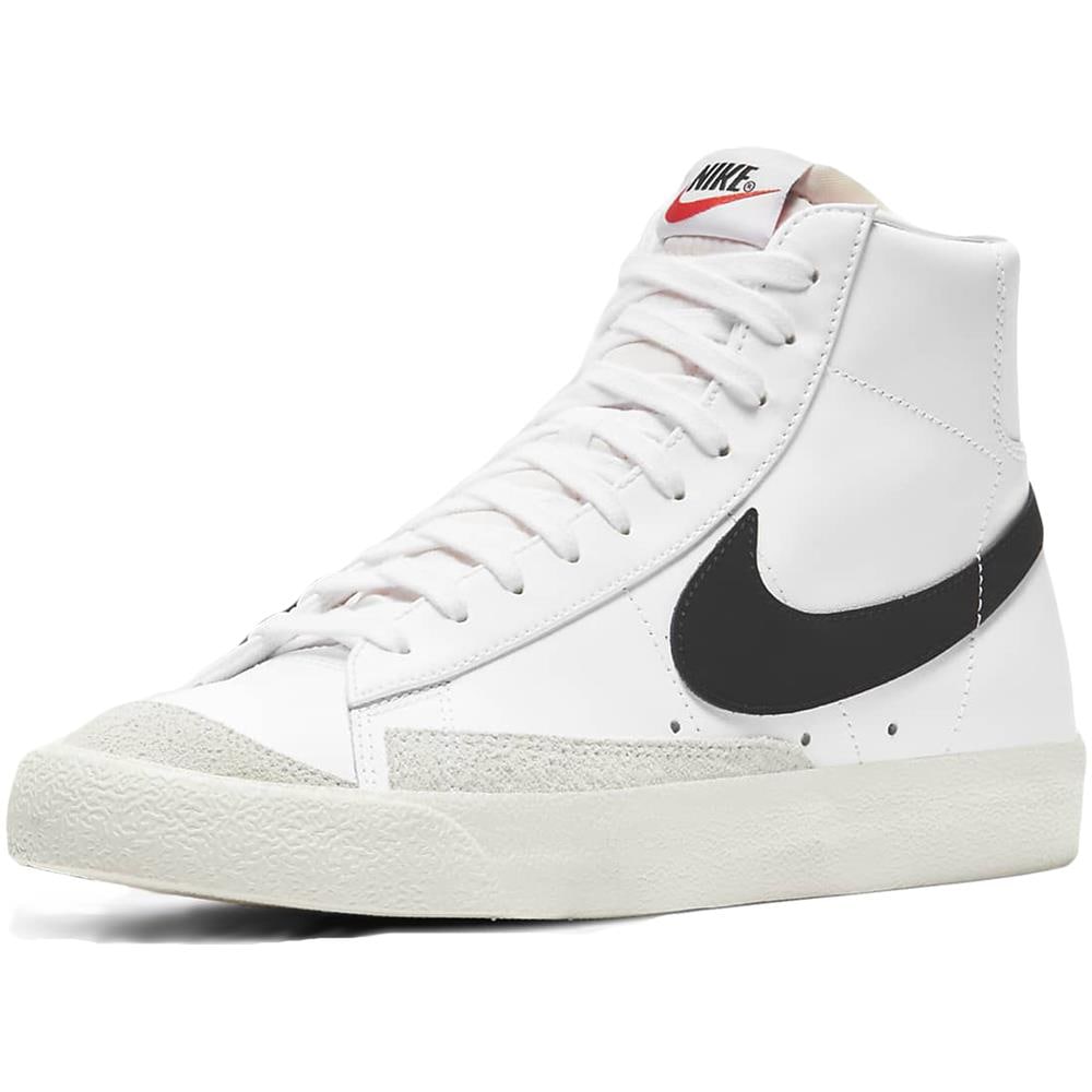 Scarpe Blazer Mid '77 Vintage Taglia 45.5 Codice Bq6806-100 Bianco - Foto 6