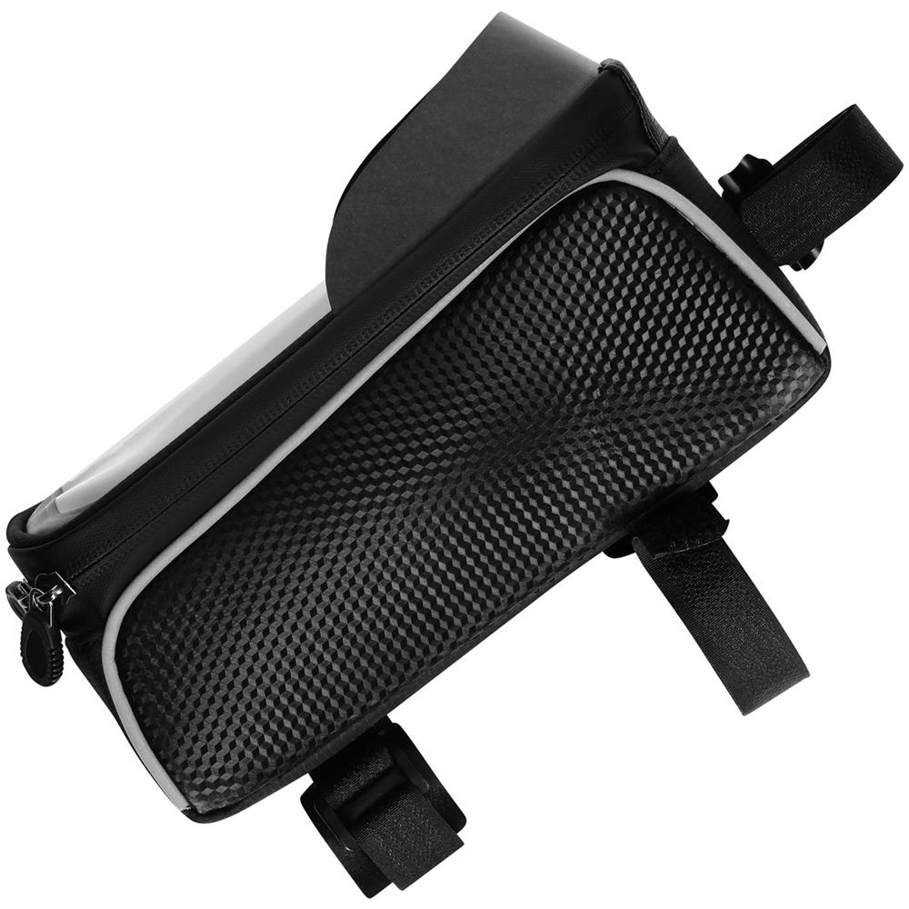 Portaoggetti Bici Elettrica Borsa Bici 2 In 1 BIKEQUIP - Porta Cellulare E Oggetti - Impermeabile, Per E-Bike E Mountain Bike Borsa Manubrio Bici Universale