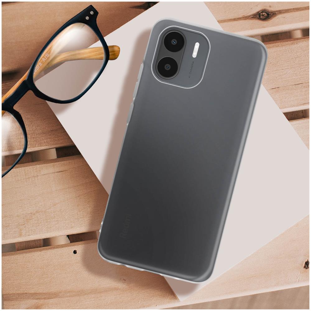 Cover Per Xiaomi Redmi A1 E A2 Silicone Gel Flessibile Sottile Trasparente - Foto 2