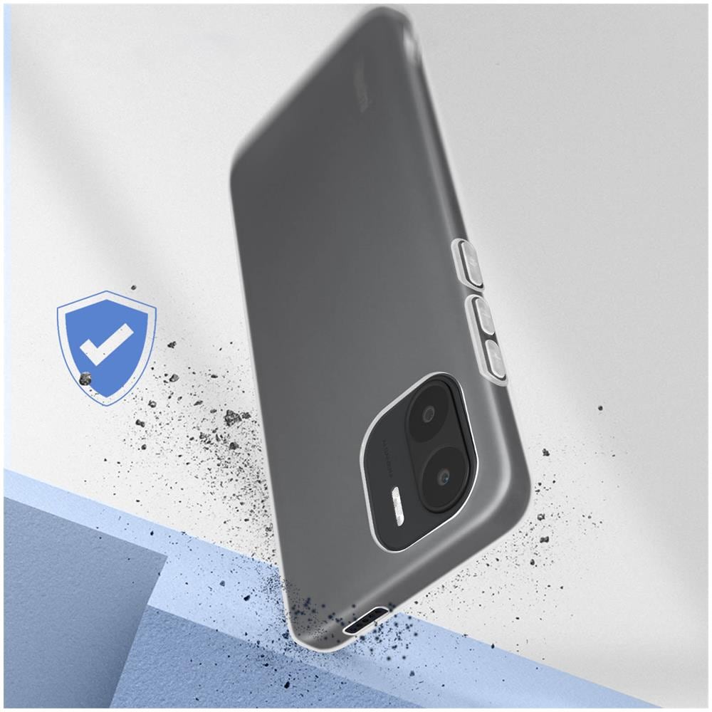 Cover Per Xiaomi Redmi A1 E A2 Silicone Gel Flessibile Sottile Trasparente - Foto 5