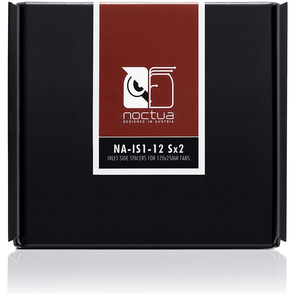 NA-IS1-12 Sx2 Kit da 2 Distanziatori per Ventola PC da 120 x 25 mm - Beige / Marrone - Foto 5