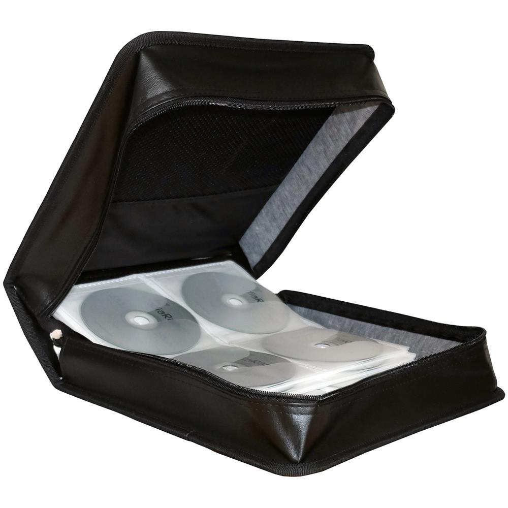 BOX94 custodia CD /DVD Custodia a borsellino 300 dischi Nero - Foto 1