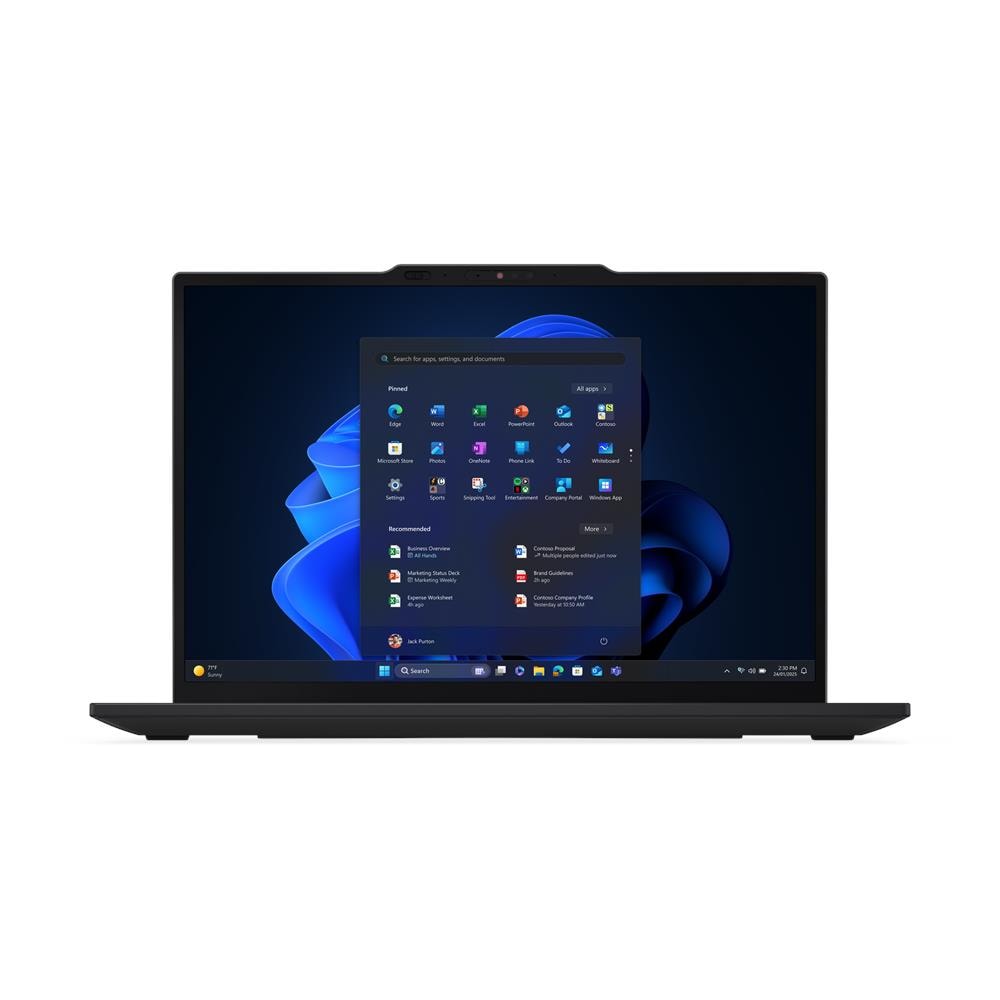 Notebook ThinkPad X13 Gen 6 Intel Core Ultra 7 255U Monitor 13.3" WUXGA 16 GB LPDDR5x-SDRAM 512 GB SSD Windows 11 Pro Nero - Foto 2