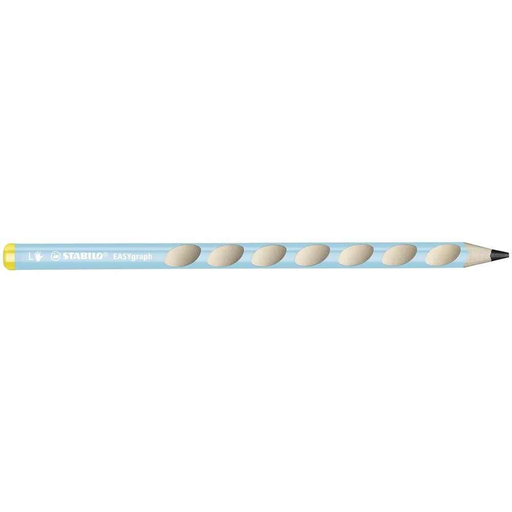 EASYgraph - School Set - Azzurro - per Mancini - con Gomma + Temperino - Foto 2