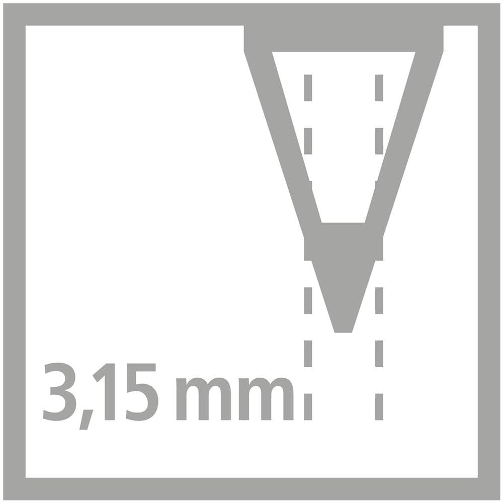 EASYgraph - School Set - Azzurro - per Mancini - con Gomma + Temperino - Foto 6