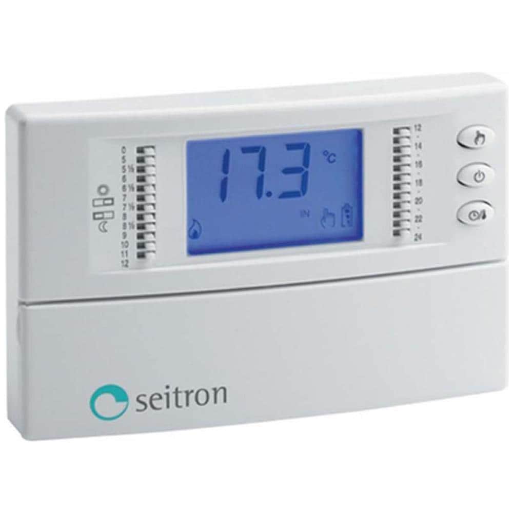 Seitron CRONOTERMOSTATO DIGITALE GIORNALIERO FREETIME PLUS Bianco - Foto 1