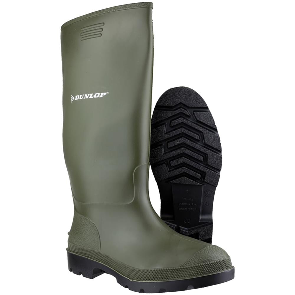 Pricemastor Stivali Da Pioggia Adulti / unisex (44 Eu) (verde) - Foto 1