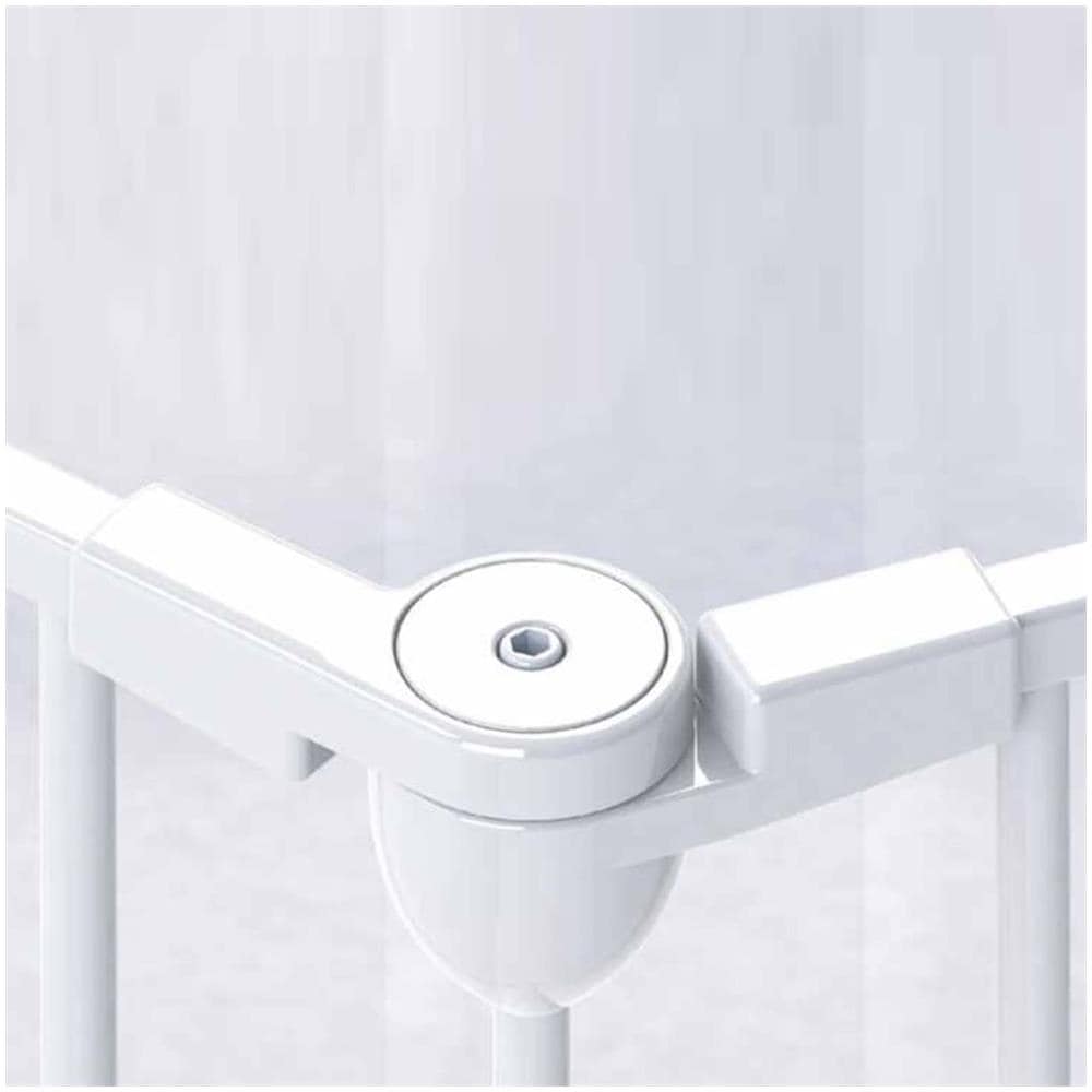 Cancelletto Di Sicurezza A 5 Panelli Modular Metallo Bianco 94047 - Foto 2