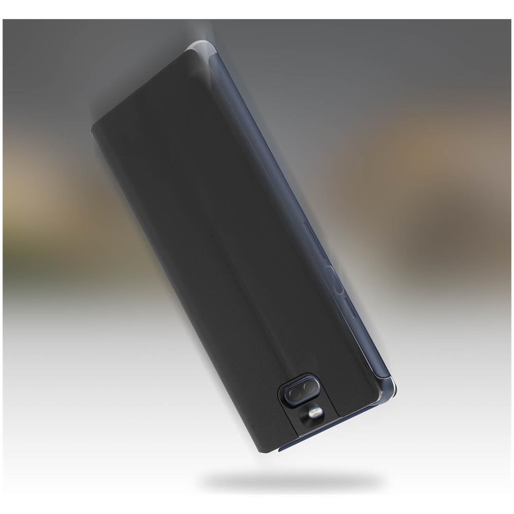 Custodia Xperia 10 Etui Folio Originale Style Cover Stand Nero - Foto 2