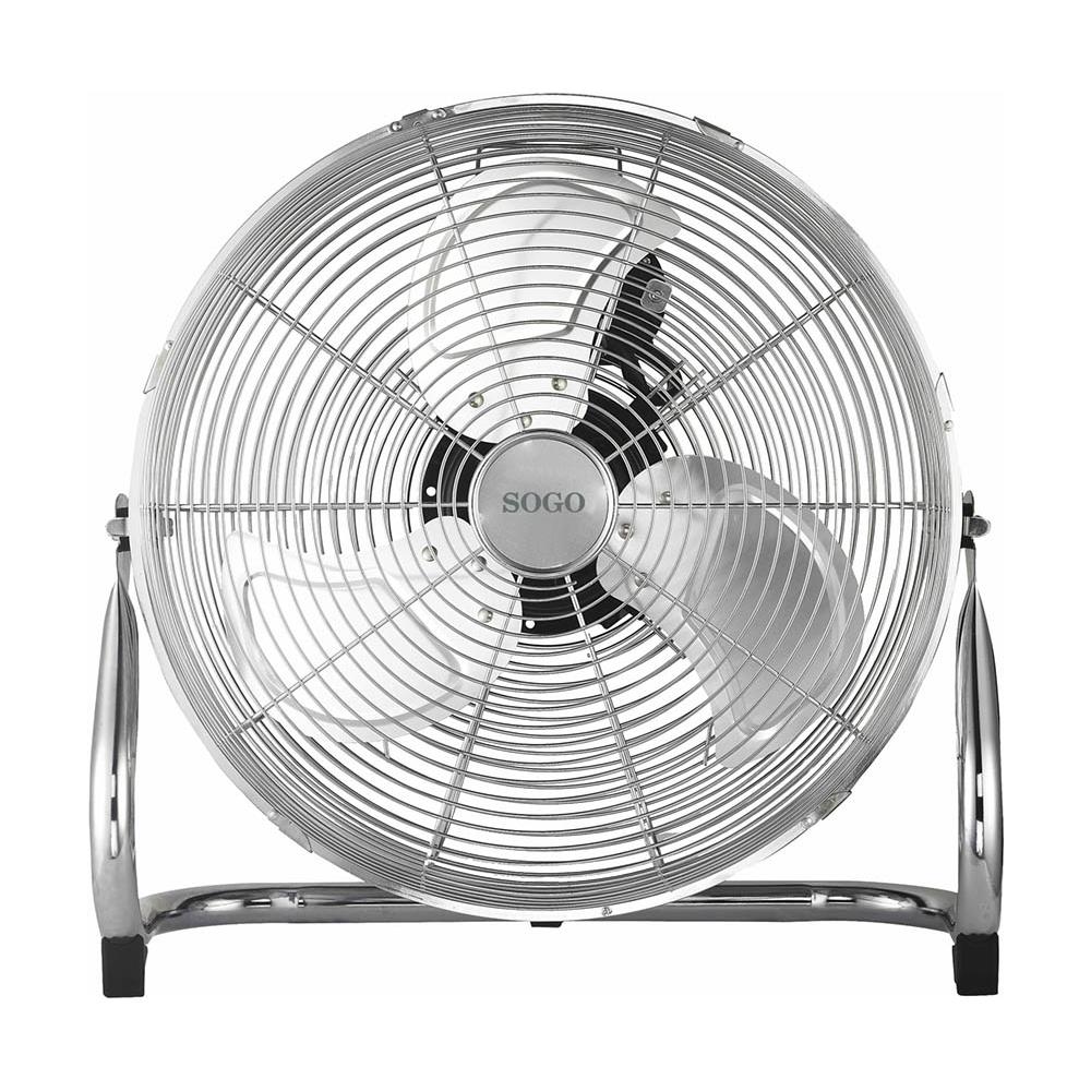 Ven-ss-21025 - ventilatore Da Pavimento Cromato, 30 cm, 55 w, Colore: Argento - Foto 2
