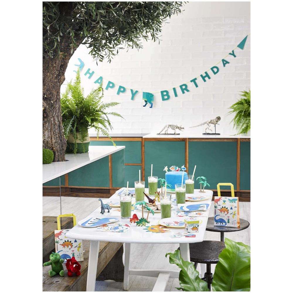 Talking Tables - Ghirlanda Dinosauri Happy Birthday - Foto 2