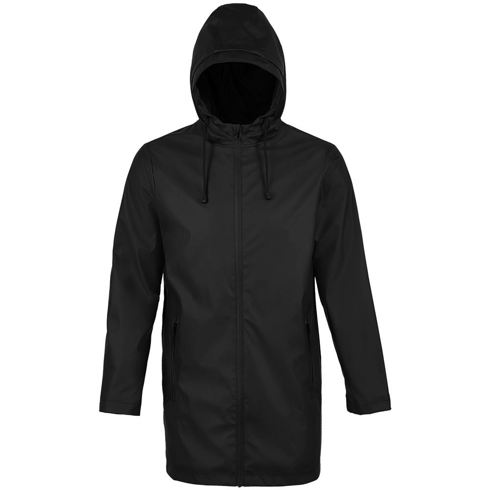 Giacca impermeabile cerata Uomini Uomini Uomini Neoblu Antoine Deep Black L - Foto 1