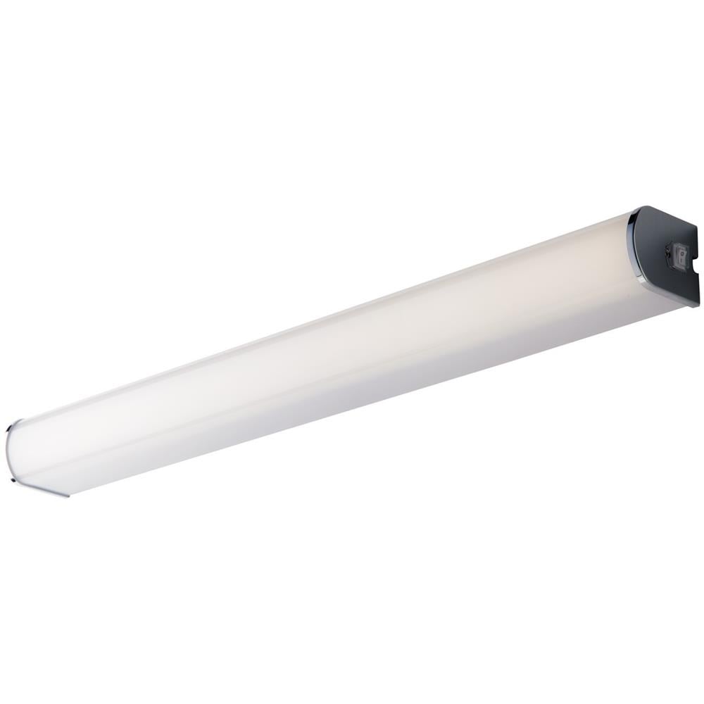 Lampada Da Parete Per Bagno A Led Sopra Specchio, Struttura Cromo Altoparlante Bianco, Ip44, 4000k - Foto 1