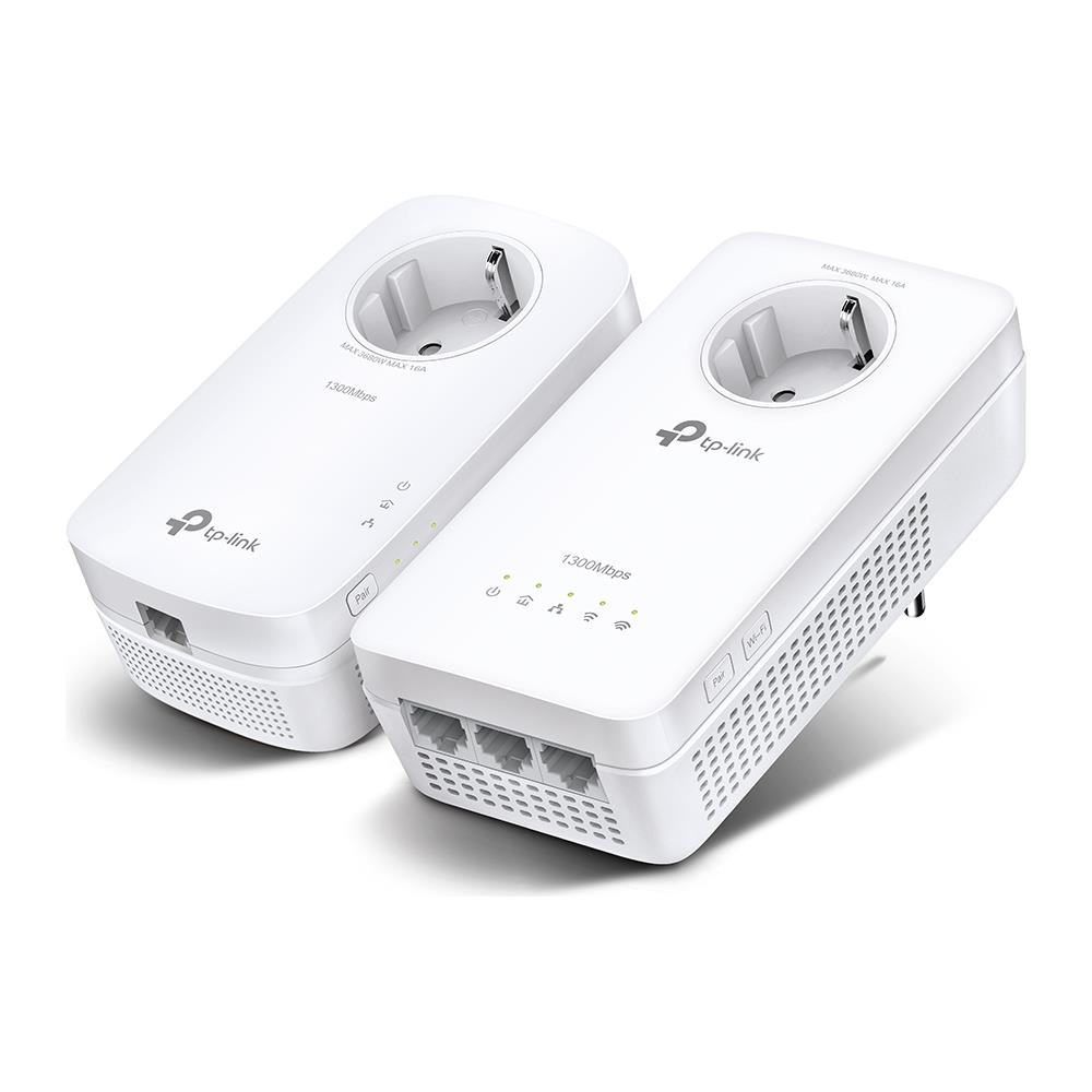 TL-WPA8631P KIT adattatore di rete PowerLine 300 Mbit /s Collegamento ethernet LAN Wi-Fi Bianco 2 pz - Foto 1