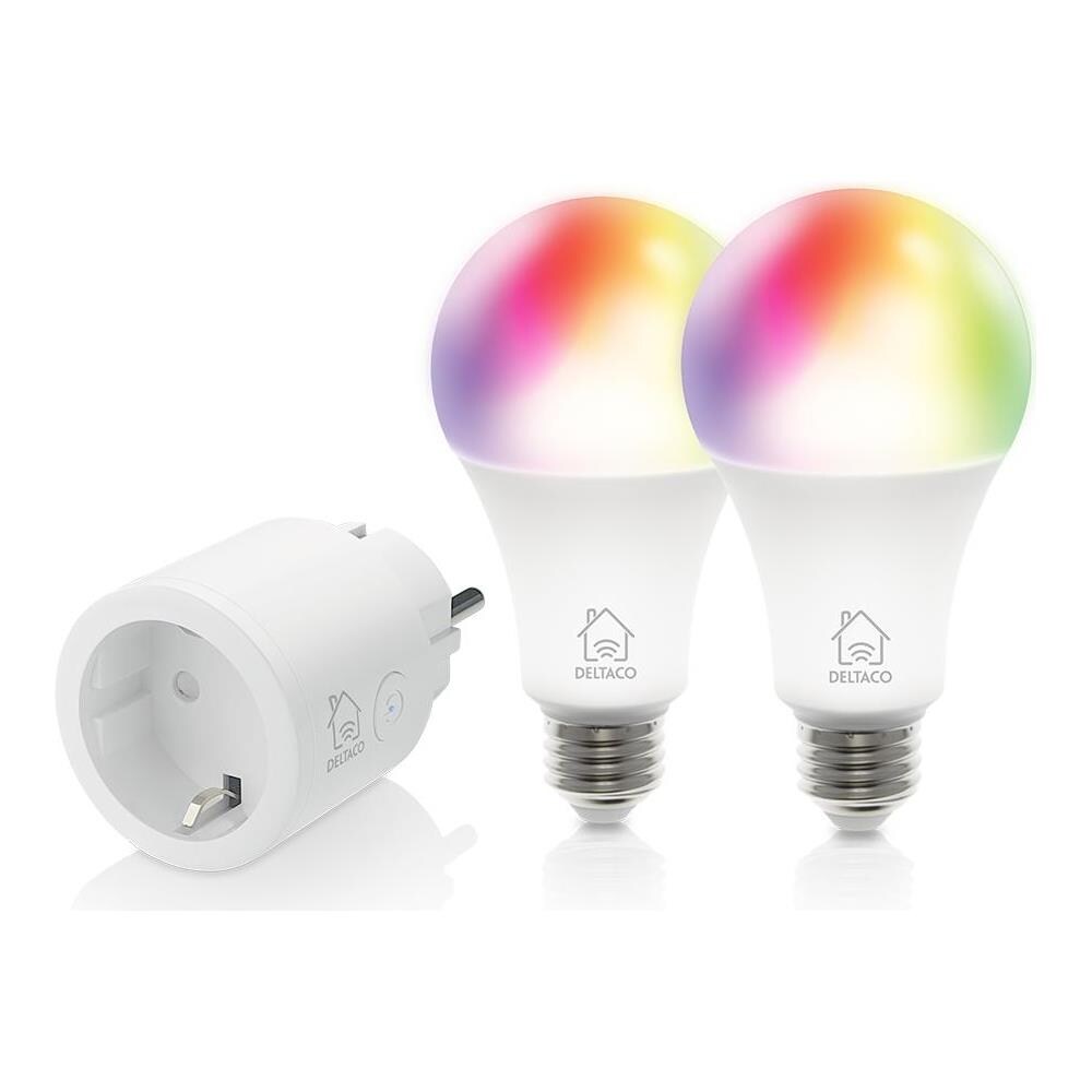 Smart Home, Starter Kit Con Due Lampadine Rgb E Una Presa - Foto 1