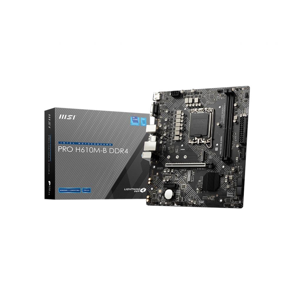 Scheda Madre PRO H610M-B DDR4 Intel H610 LGA 1700 micro ATX - Foto 1
