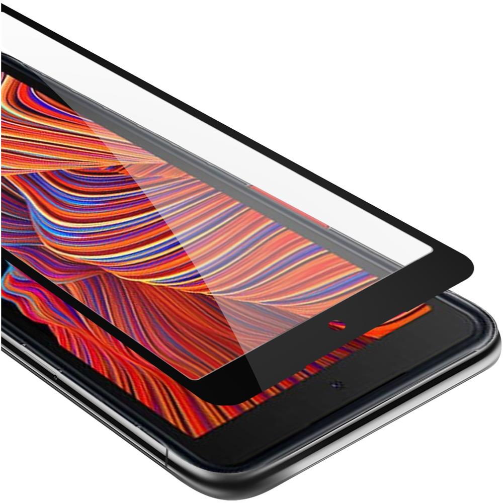 Pellicola Armatura A Schermo Intero Compatibile Con Samsung Galaxy Xcover 5 In Trasparente Con Nero - Vetro Temperato (tempered) Di Protezione Del Display In Durezza 9h Con 3d Touch - Foto 1
