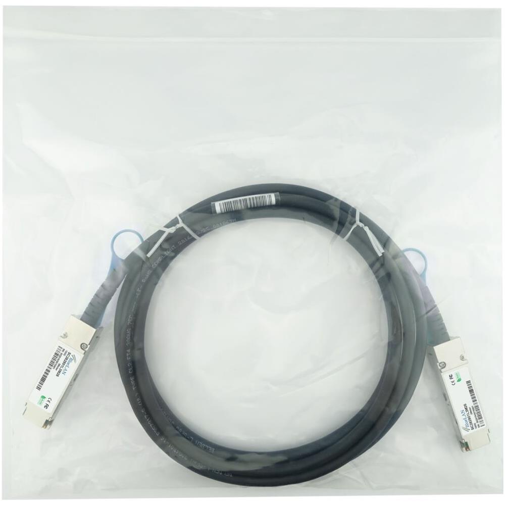 QFX-QSFP28-DAC-5M-BL cavo InfiniBand e in fibra ottica Nero, Argento - Foto 6
