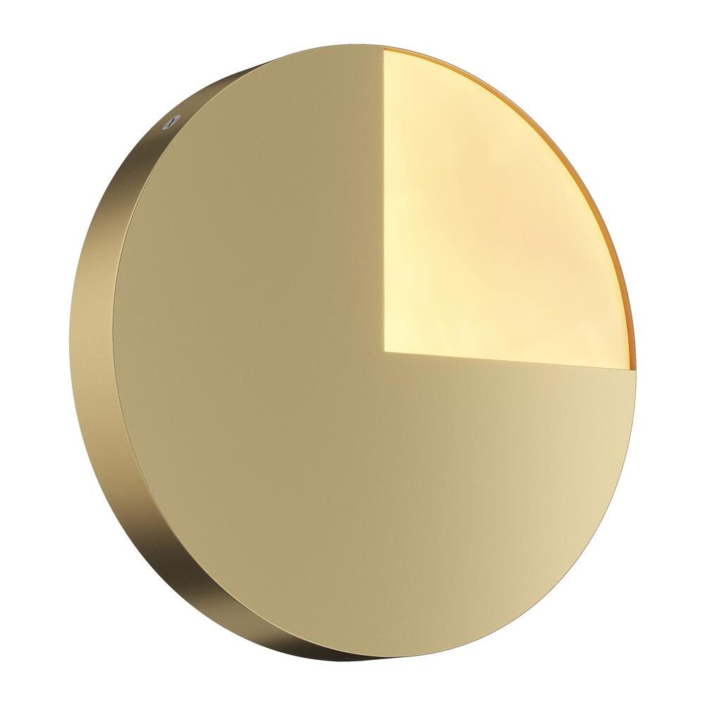 Applique Contemporanea Jupiter Alluminio Ottone 1 Luce 8w - Foto 1