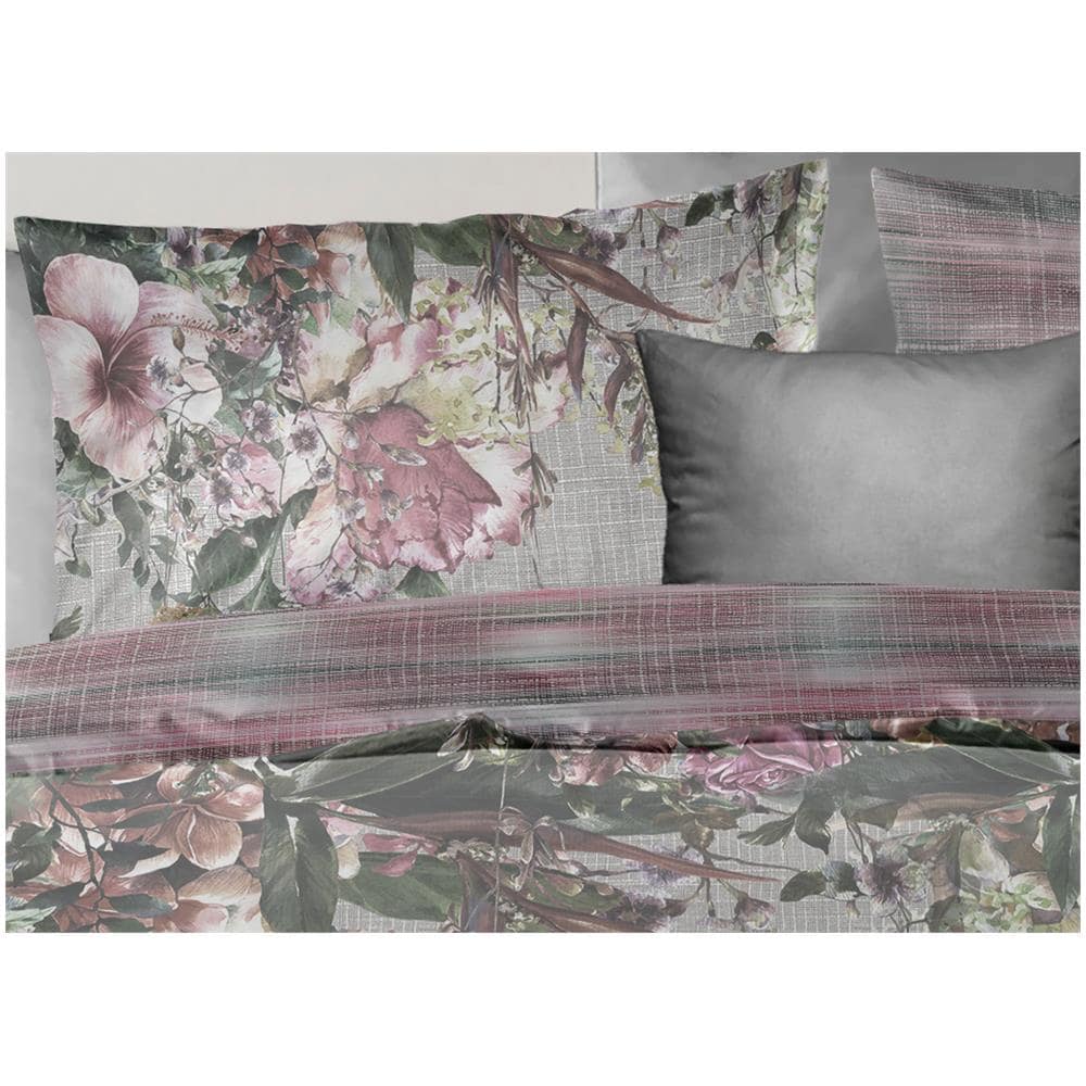 Copripiumino Double Face Matrimoniale Digitale Cotone Percalle Dis.Alice   - Foto 5