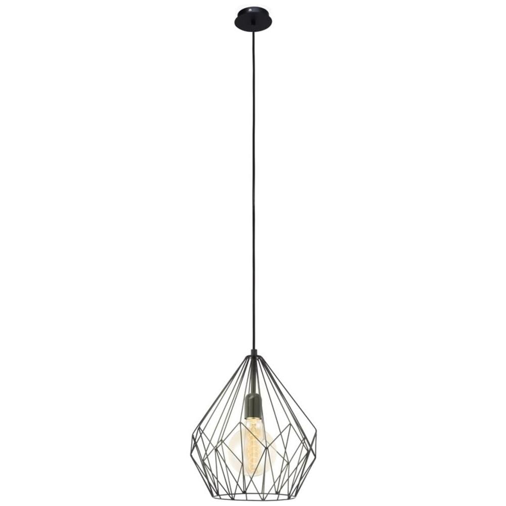 Carlton 49257 Lampada Da Soffitto Nera - Foto 1