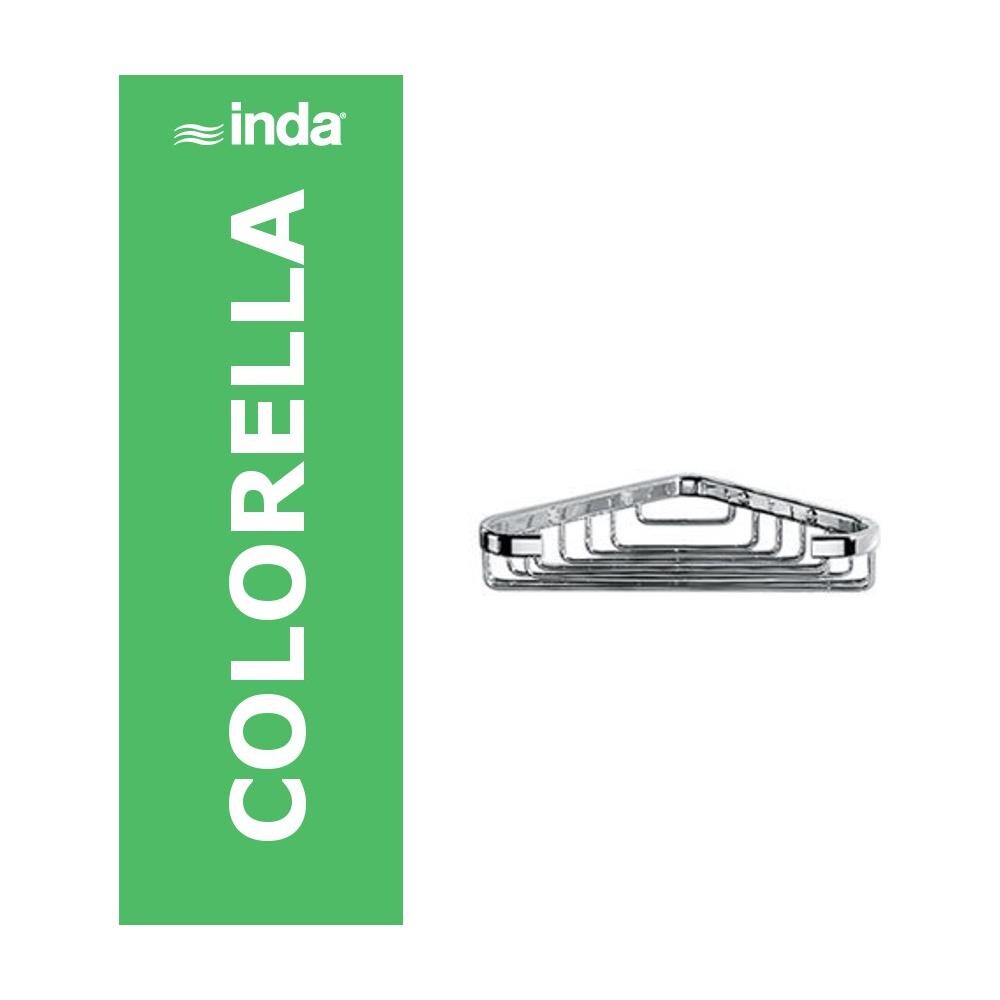 Griglia Angolare Per Doccia, Collezione Colorella - 15 Cm Cromo A Magazzino - Foto 1