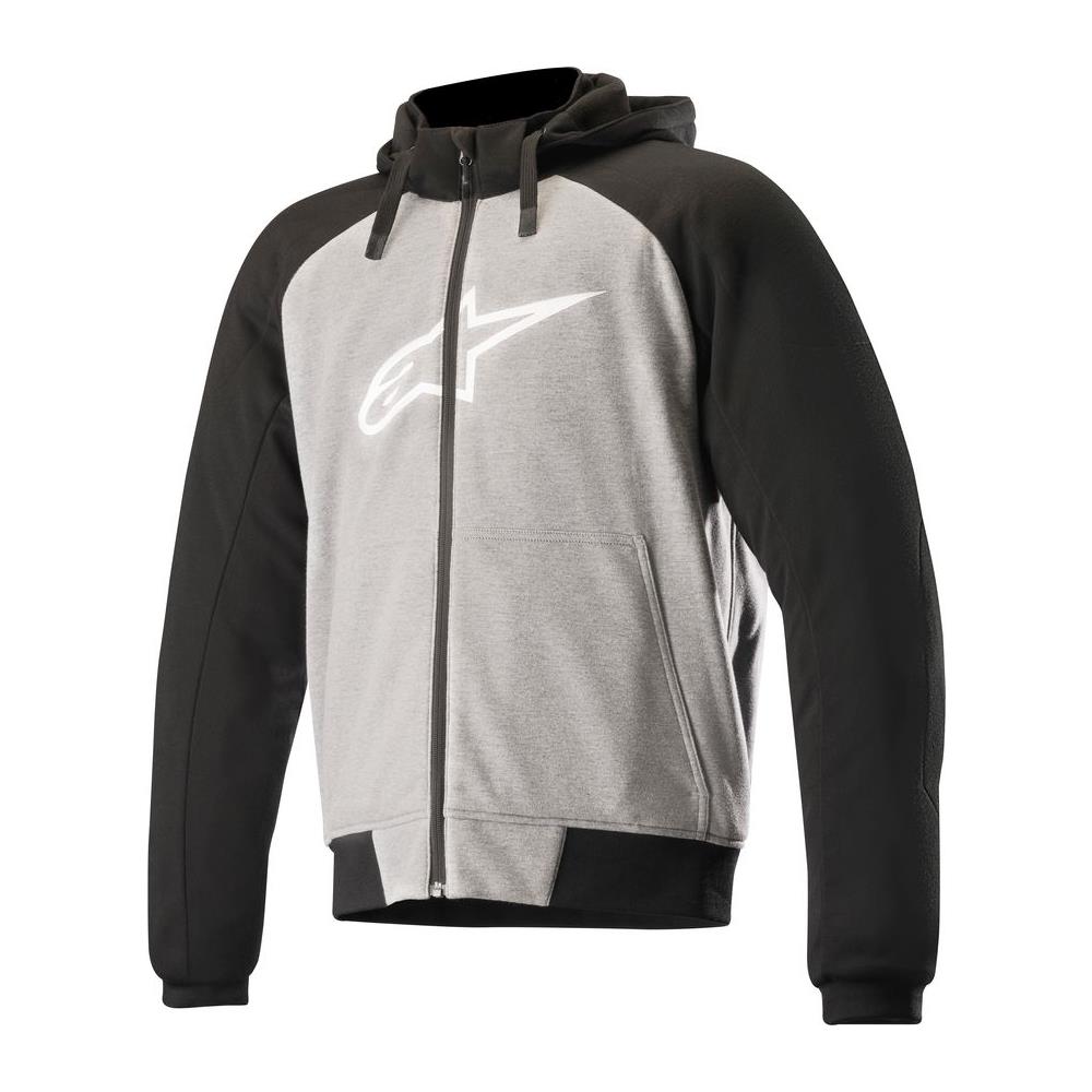 4200918 Alpinestars Chrome Sport Hoodie Grigio Nero Tg. s - Foto 1