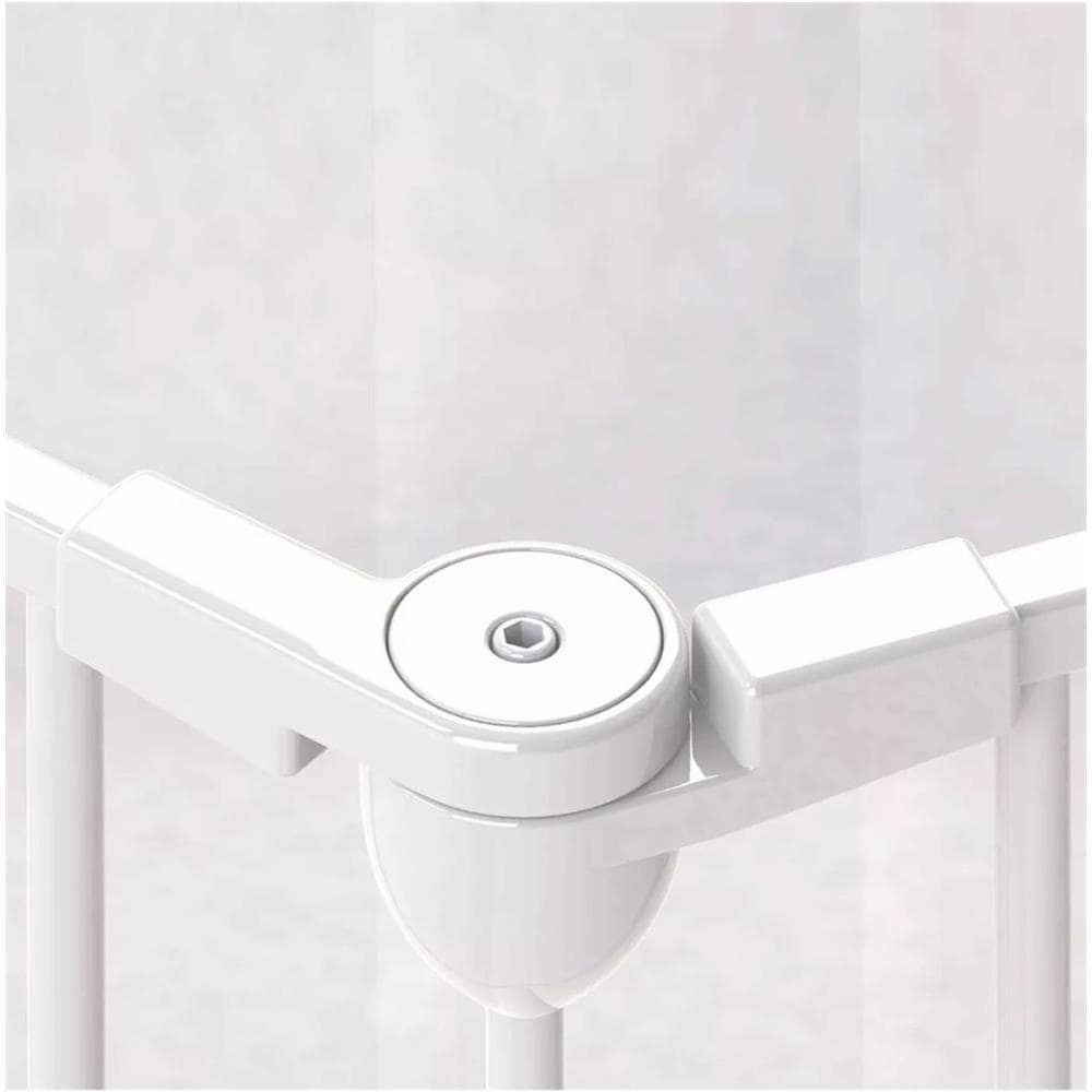 Cancelletto Di Sicurezza A 3 Panelli Modular Metallo Bianco 94054 - Foto 2