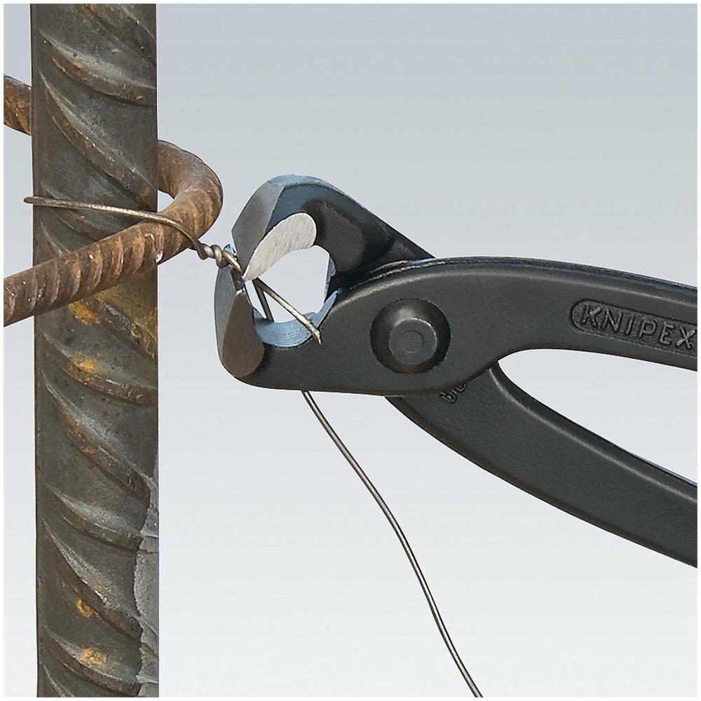 99 00 280 Tenaglia (pinza per ferraioli e cementisti) bonderizzata nera 280 mm - Foto 2