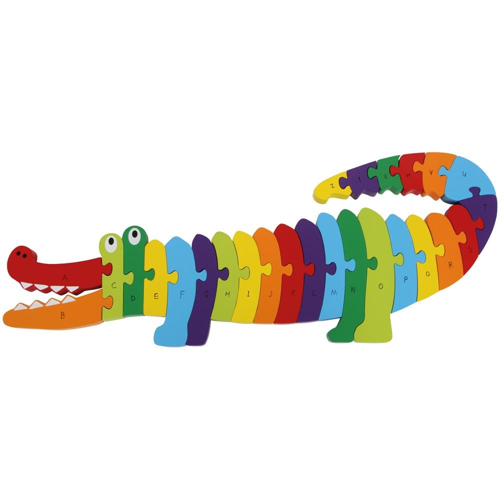 Puzzle «coccodrillo Abc» - Foto 1