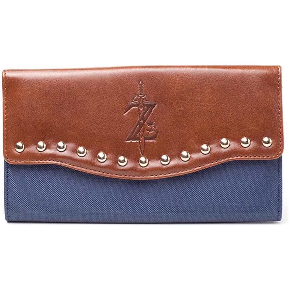 Portafoglio Donna Zelda Breath Of The Wild Game Logo Marrone (default, Marrone) - Foto 1