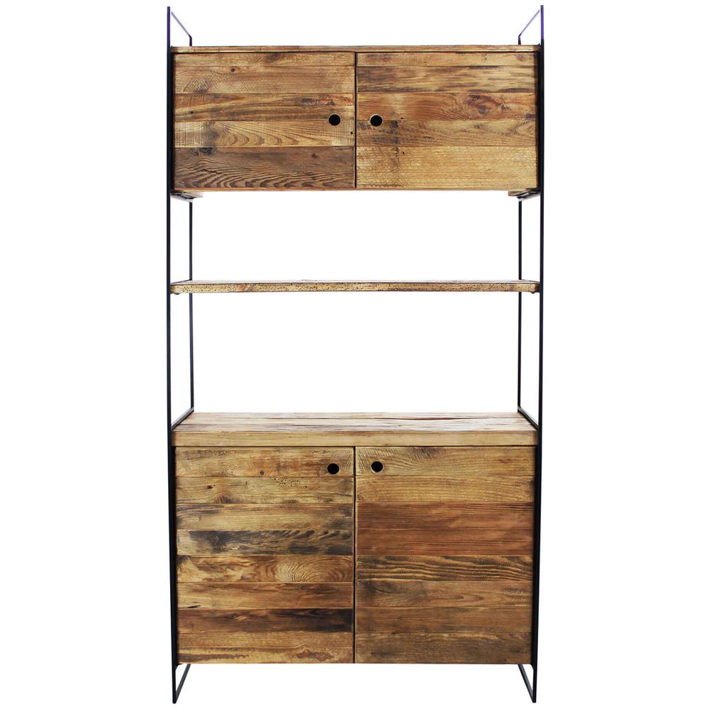 Pinus Black - Credenza In Pino Riciclato - Foto 2