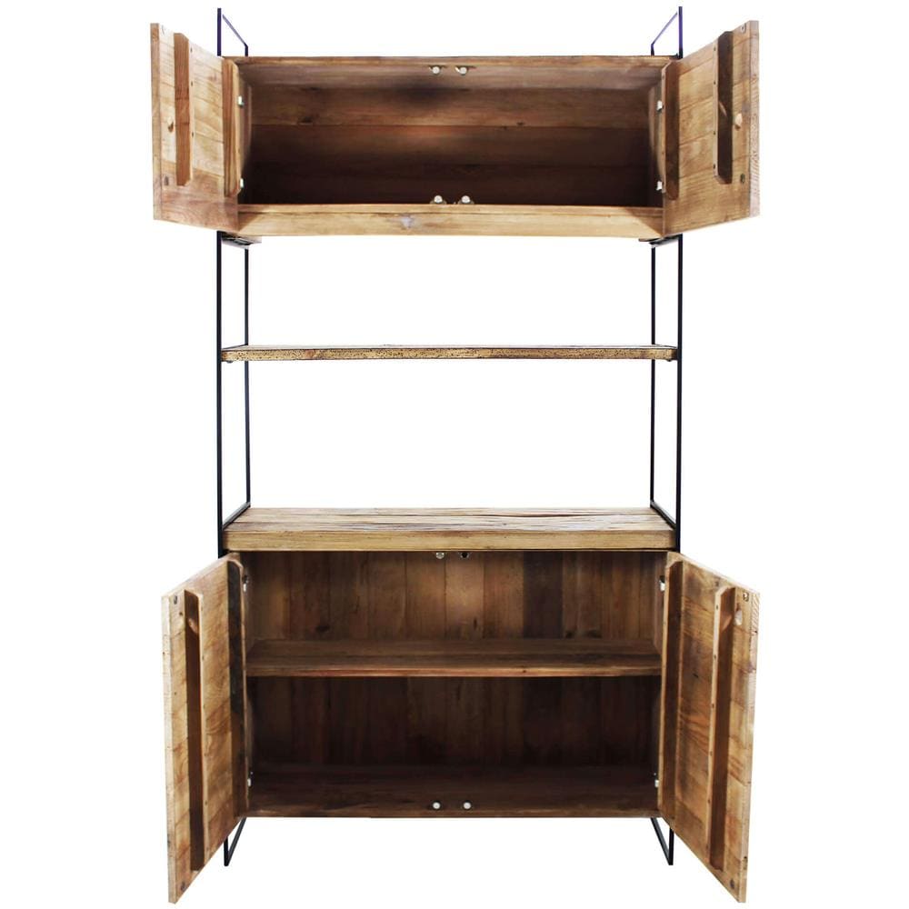 Pinus Black - Credenza In Pino Riciclato - Foto 4