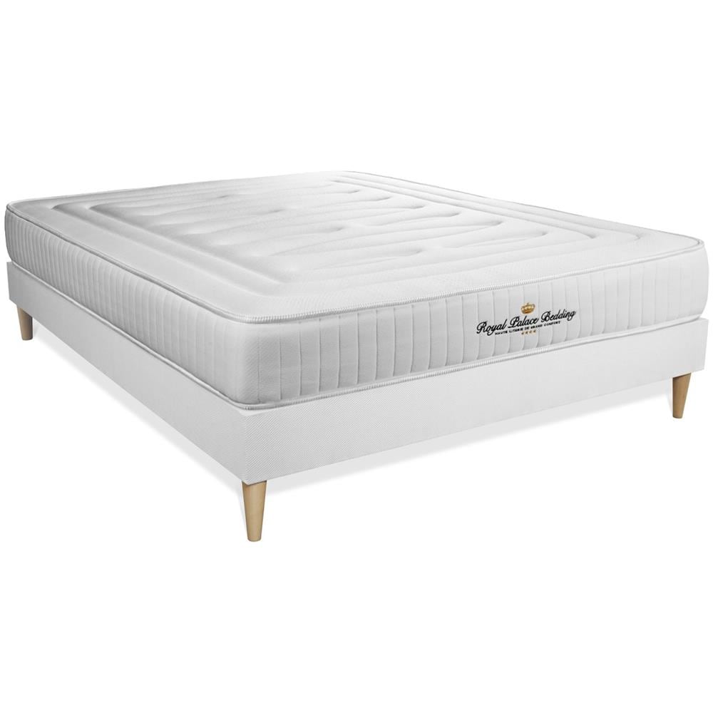 Kit Rete E Materasso Matrimoniale Nottingham 160 X 195cm - Spessore : 20cm - Memory Foam - Rigido - Foto 2