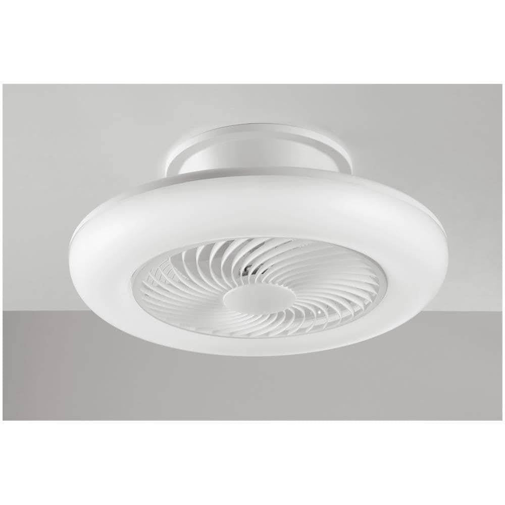 Plafoniera Led Con Ventilatore, Wifi Smart, Controllo Vocale, Bianco, - Foto 1