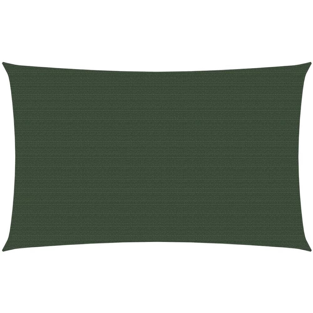 Vela Parasole 160 G / m? Verde Scuro 4x6 M In Hdpe - Foto 1