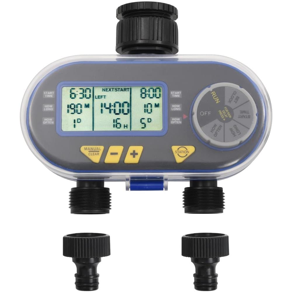 Timer Per Irrigazione Automatico Digitale A Doppia Uscita - Foto 2