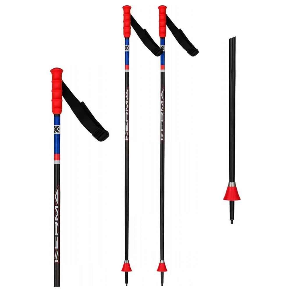 Bastoni Sci Speed Gs-sg Jr Junior - Black-red-blue 100 - Foto 1