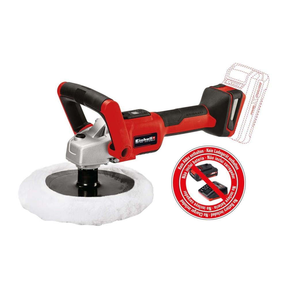 CE-CP 18/180 Li E-Solo Levigatrice a disco Nero, Rosso 3000 Giri / min - Foto 2
