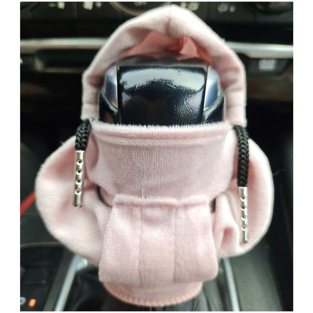Divertente Copertura Del Cambio Per Auto, Copertura Del Pomello Del Cambio, Arredamento Invernale Per Interni Auto Pink - Foto 2