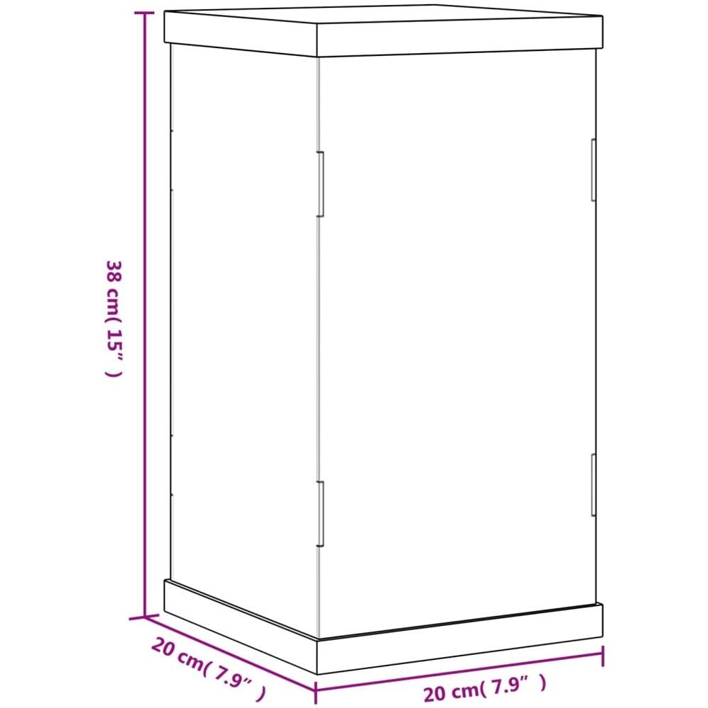 Scatola Espositiva Trasparente 20x20x38 Cm In Acrilico - Foto 5