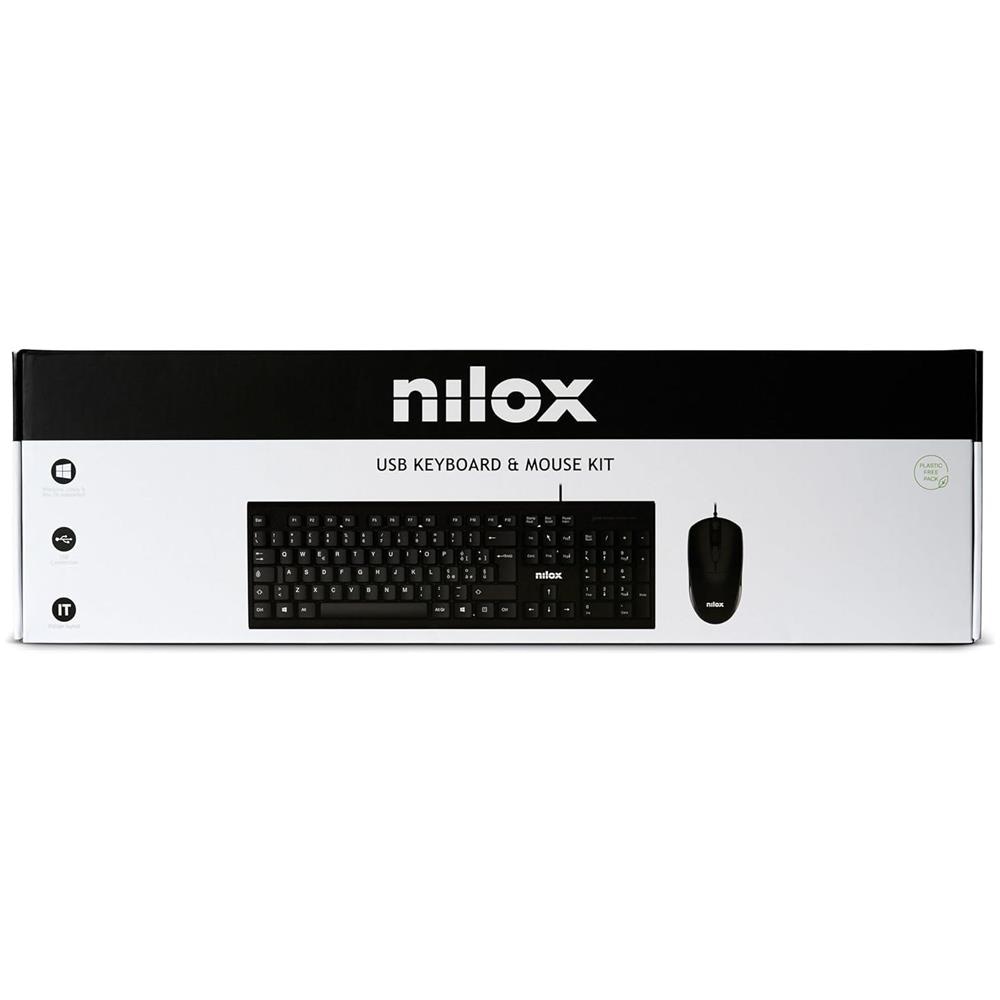 Tastiera e Mouse USB NXKMIT0011  per Casa e Ufficio (Layout Italiano) Colore Nero - Foto 5