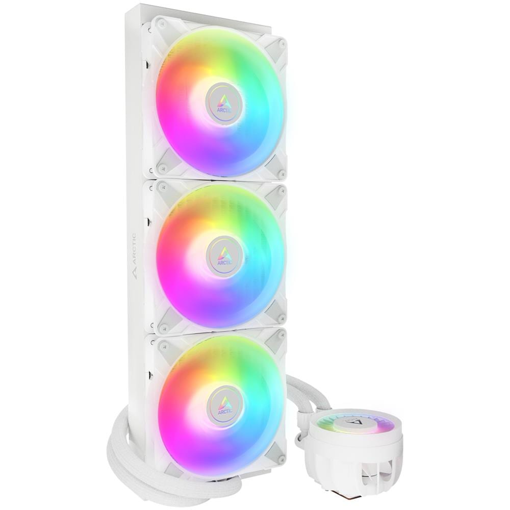 Liquid Freezer Iii 420 A-rgb Processore Raffreddatore Di Liquidi Tutto In Uno 14 Cm Bianco 1 Pz - Foto 2