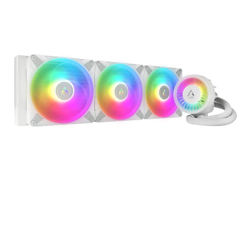 Liquid Freezer Iii 420 A-rgb Processore Raffreddatore Di Liquidi Tutto In Uno 14 Cm Bianco 1 Pz - Foto 1