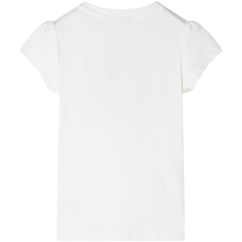 Maglietta da Bambina Ecru 128 - Foto 2