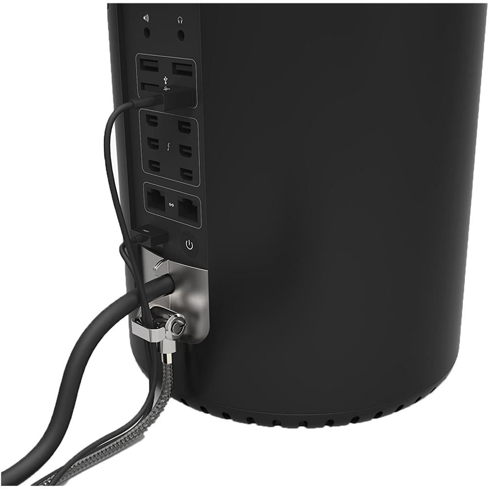Lucchetto di Sicurezza per Mac Pro con Cavo in Acciaio di 2 m, Nero - Foto 2